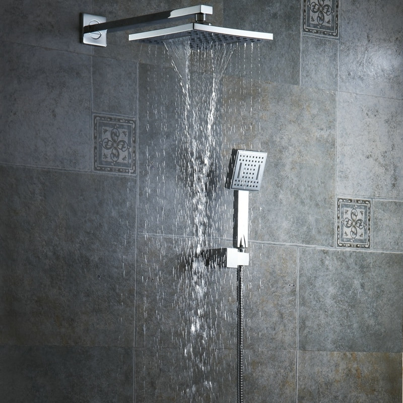 Rain Shower Bathroom
 Aliexpress Buy Free shipping 8 inch rainfall shower