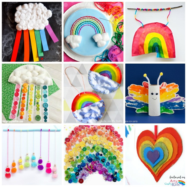 Rainbow Crafts For Kids
 22 Rainbow Kids Crafts Arty Crafty Kids