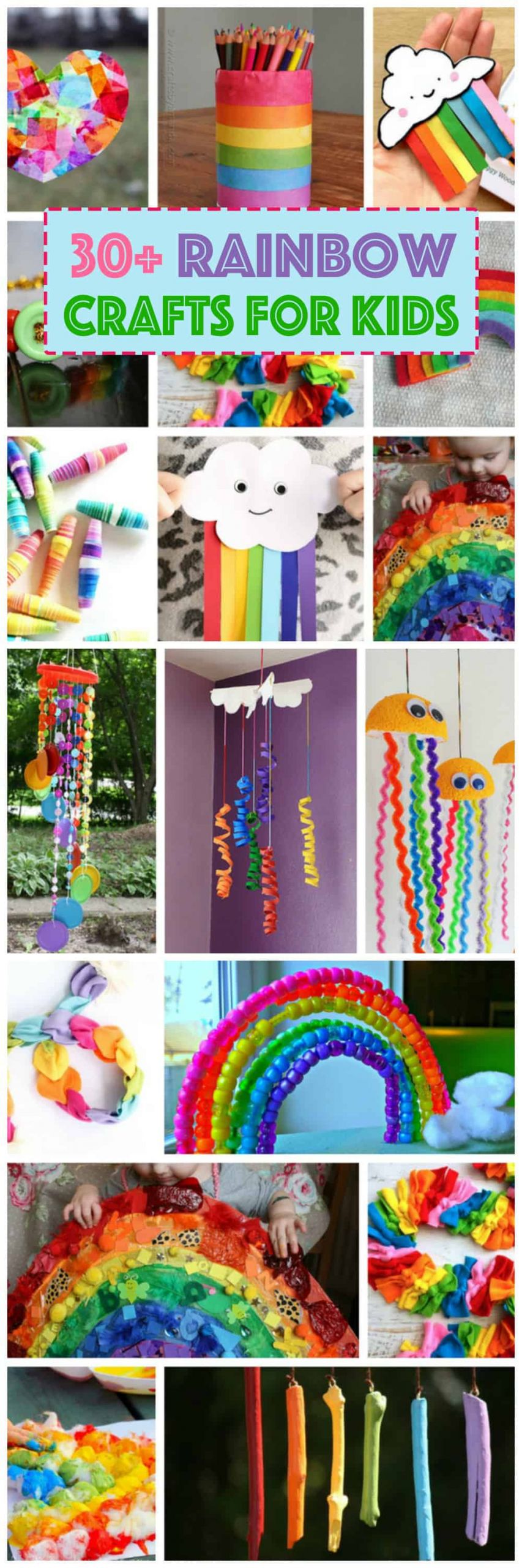 Rainbow Crafts For Kids
 Rainbow Crafts for Kids 30 rainbow crafts for St