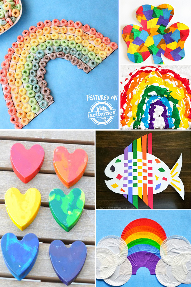 Rainbow Crafts For Kids
 40 Fantastic Kids Rainbow Crafts