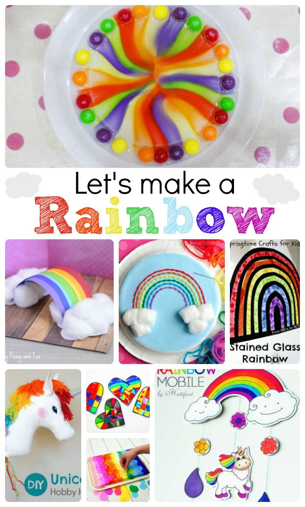 Rainbow Crafts For Kids
 Easy Rainbow Crafts for Kids Red Ted Art s Blog