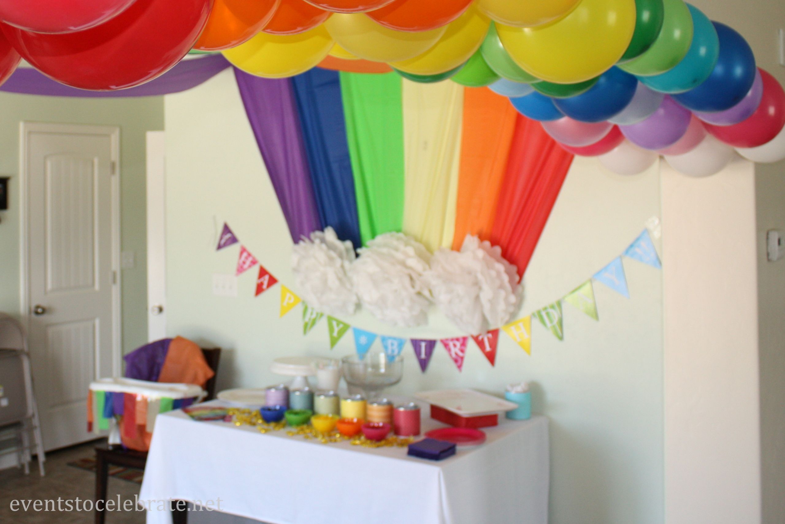 Rainbow Themed Birthday Party
 Rainbow Themed Birthday Party events to CELEBRATE