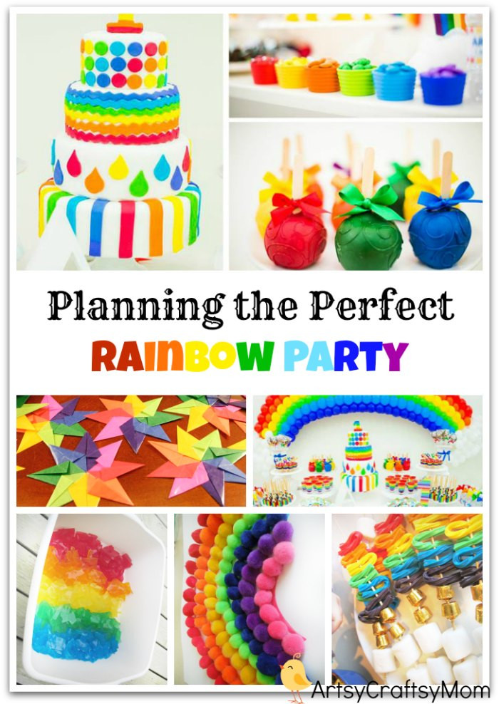 Rainbow Themed Birthday Party
 Planning the perfect Rainbow Themed Birthday Party Artsy