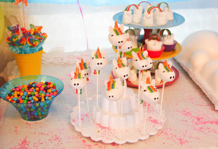 Rainbow Unicorn Birthday Party Ideas
 Kara s Party Ideas Rainbow Unicorn Birthday Party