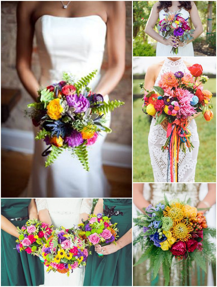 Rainbow Wedding Theme
 Ideas and Inspiration for your Rainbow Wedding Boho