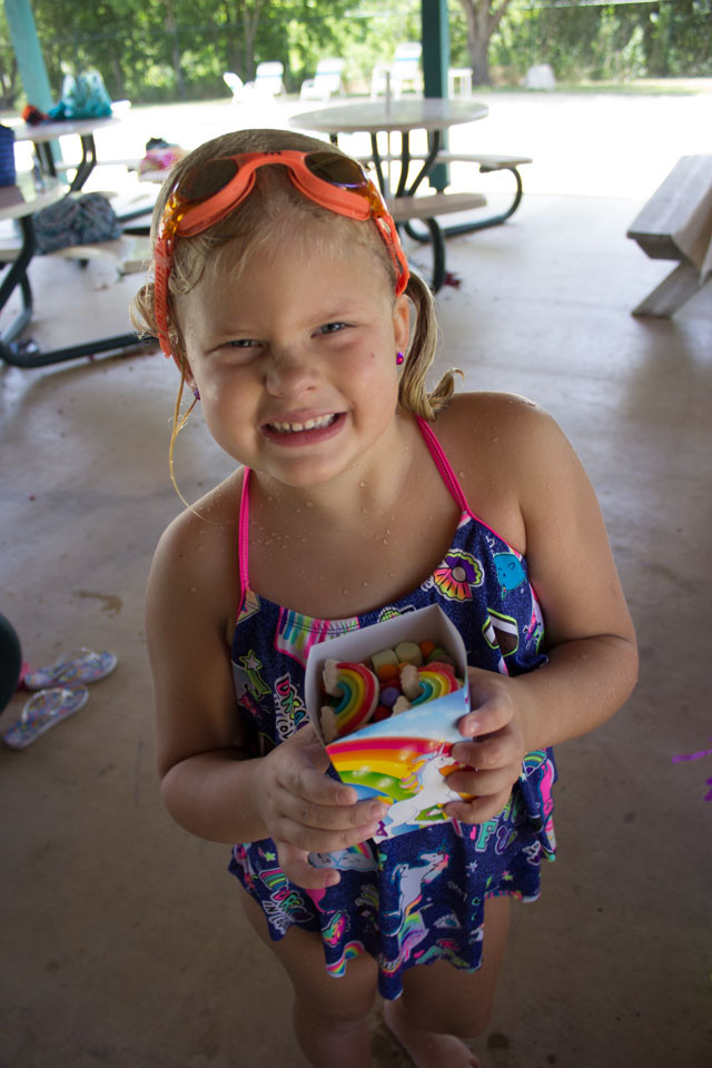 Rainbows And Unicorns Pool Party Ideas
 Hazel s Rainbow Unicorn Birthday Party