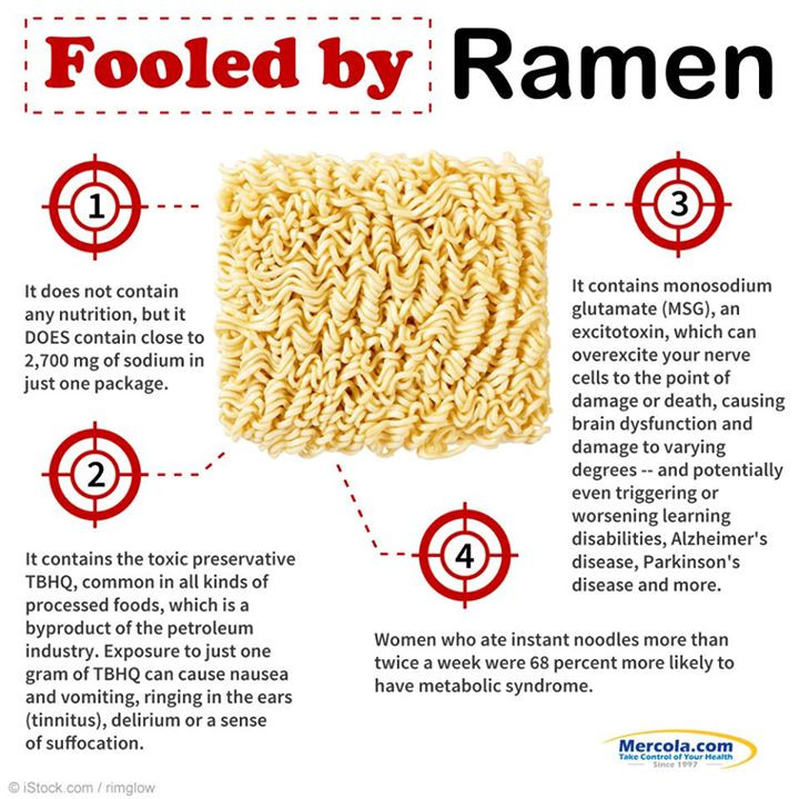 Ramen Noodles Bad For You Snopes
 Fooled by Fearmongering