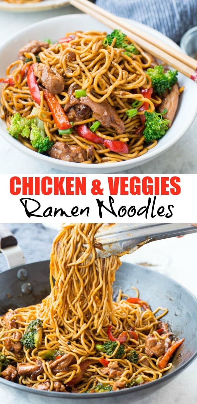 Ramen Noodles Chicken
 CHICKEN RAMEN NOODLE RECIPE The flavours of kitchen