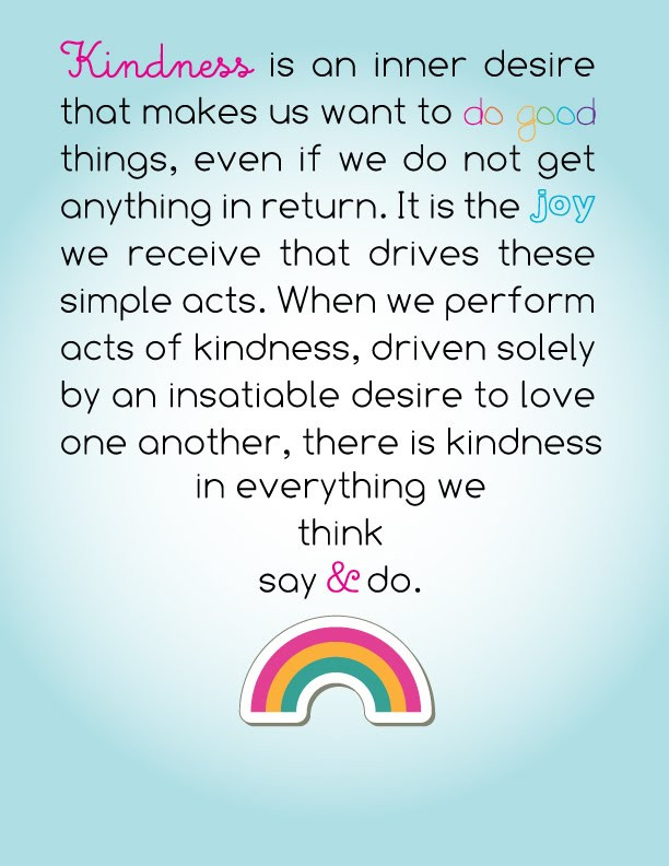Random Acts Of Kindness Quotes
 Small Acts Kindness Quotes QuotesGram