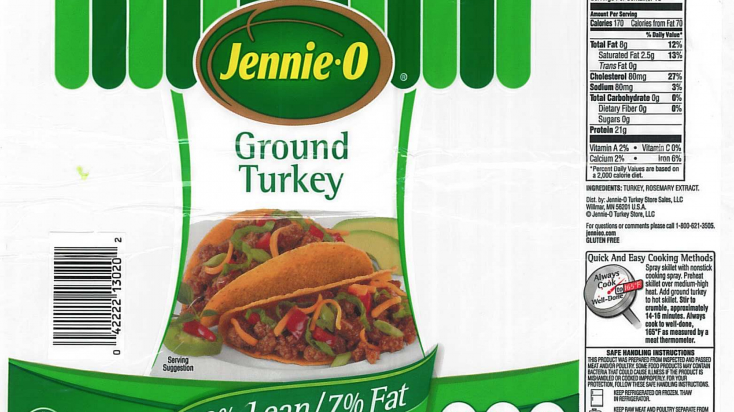 Recall On Ground Turkey
 Ground turkey recall Jennie O issues recall amid