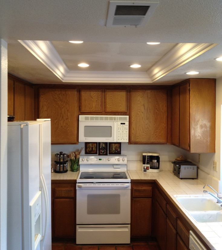 Recessed Lighting Kitchens
 Kitchen Soffit Lighting with Recessed Lights