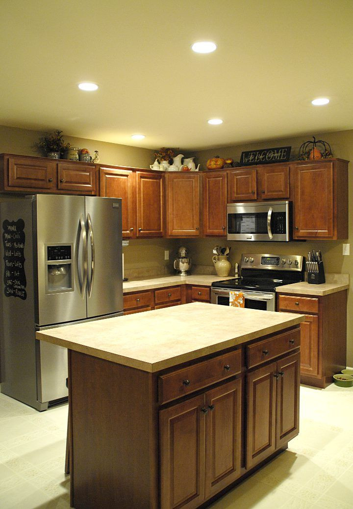 Recessed Lighting Kitchens
 Recessed lighting in kitchen living room hallways and