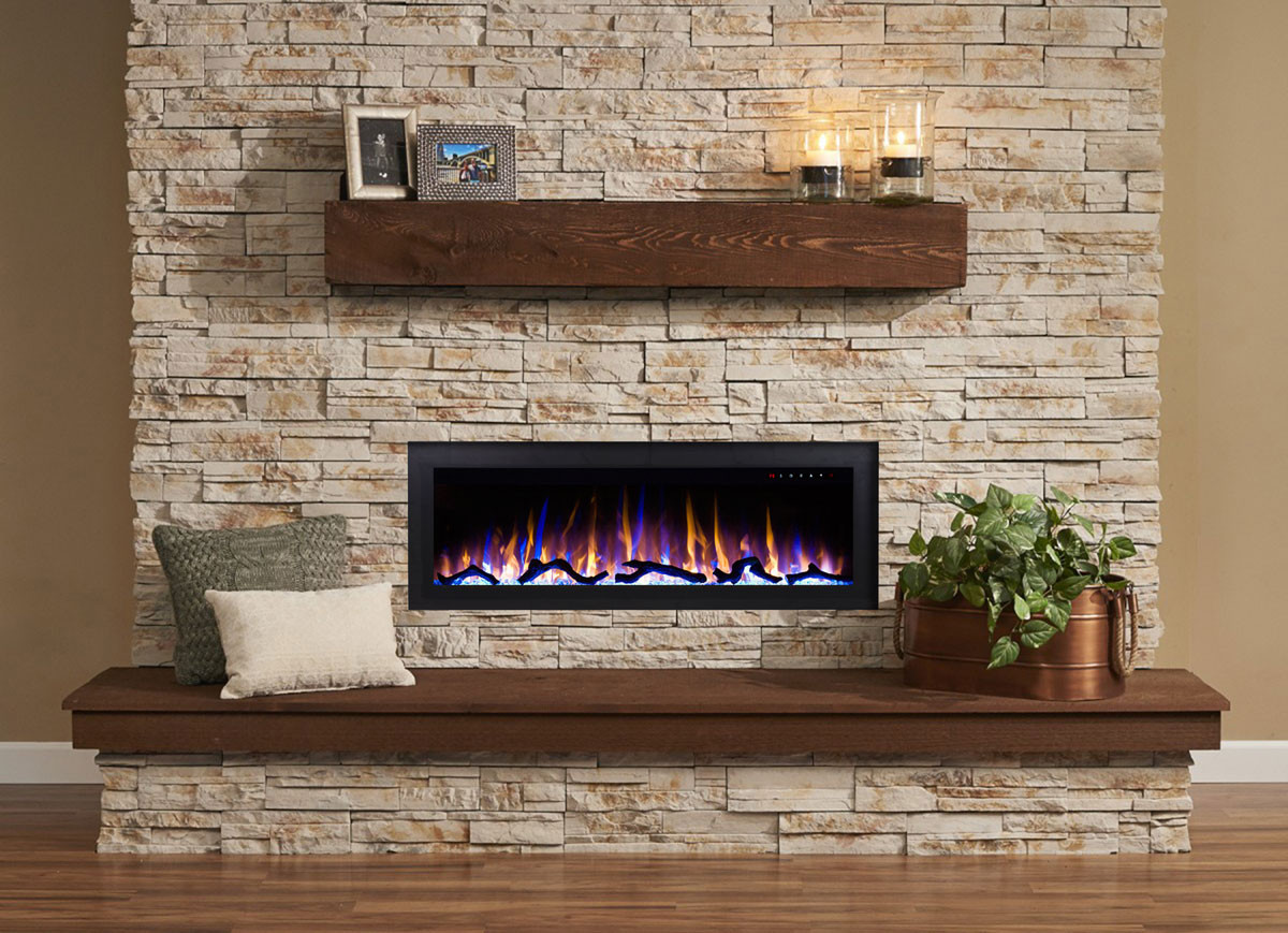 Recessed Wall Mount Electric Fireplace
 Furniture & Appliances for Sale line Herman 1500W 45