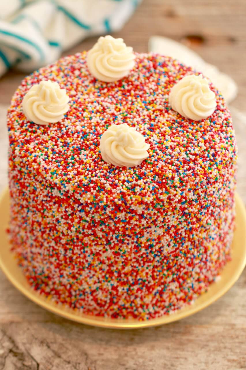 Recipe For Birthday Cake
 Vanilla Birthday Cake Recipe Gemma’s Bigger Bolder Baking