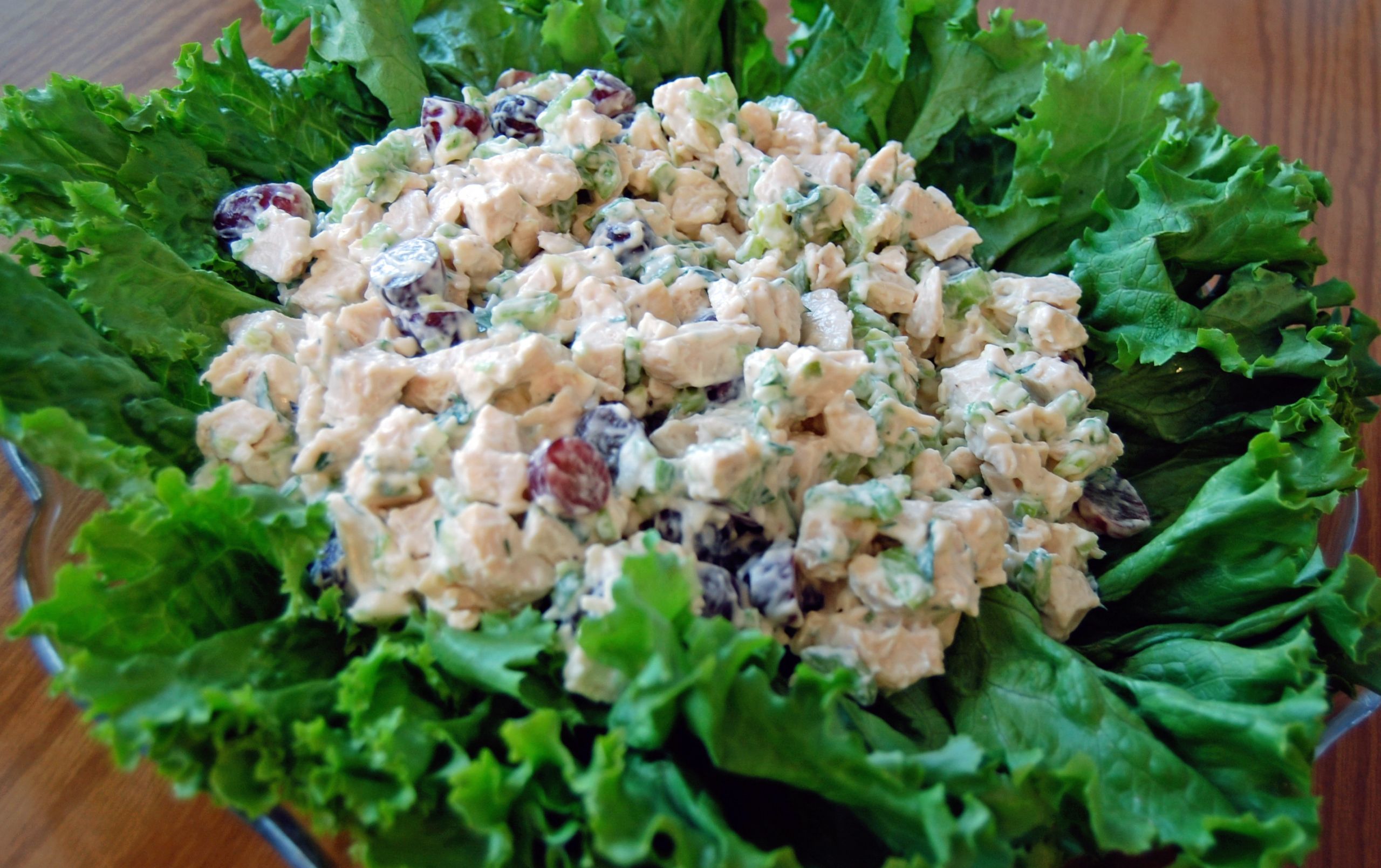 Recipe For Chicken Salad With Grapes
 Chicken Salad with Green & Red Grapes