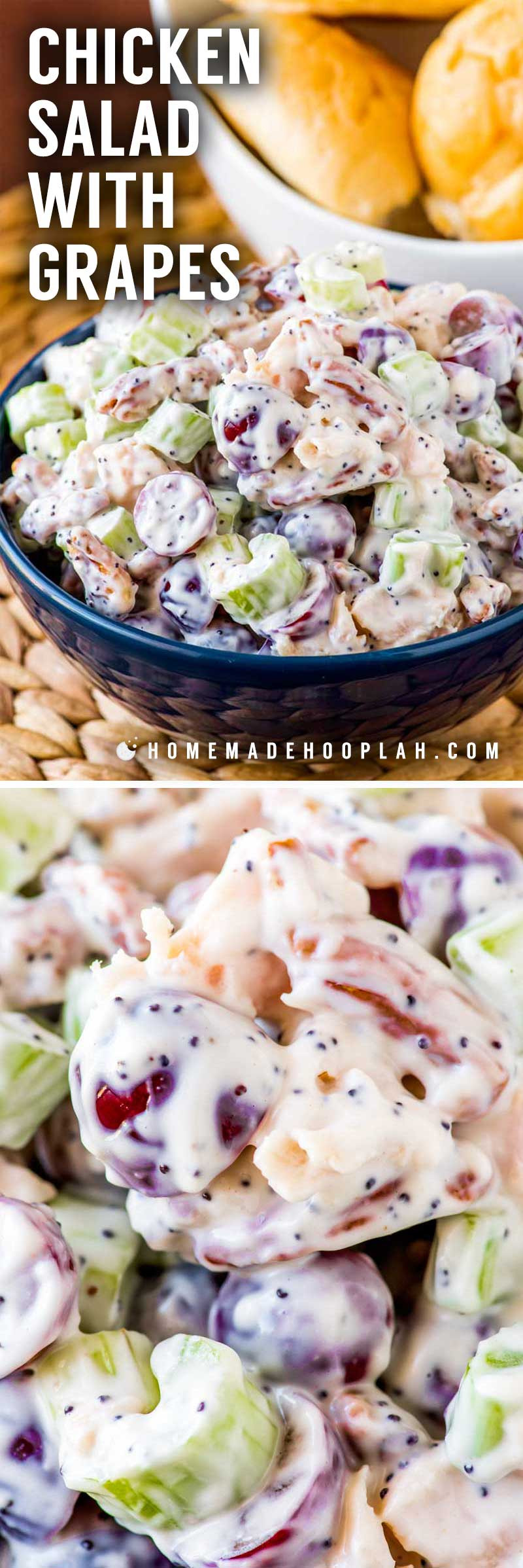 Recipe For Chicken Salad With Grapes
 Chicken Salad with Grapes Homemade Hooplah