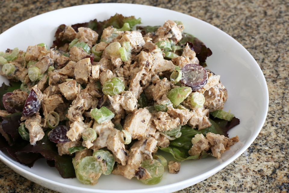 Recipe For Chicken Salad With Grapes
 Simple Chicken Salad With Grapes Recipe