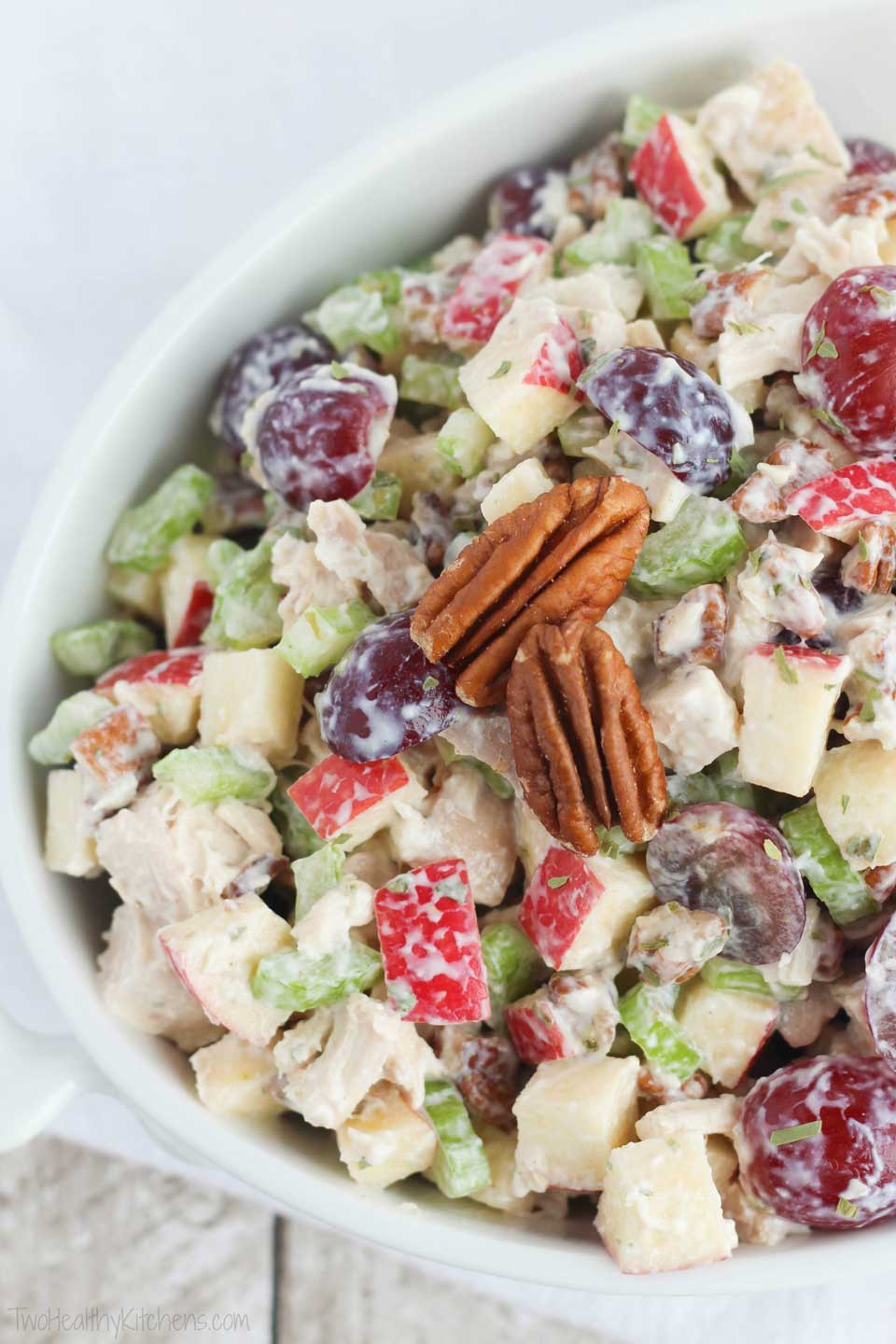 Recipe For Chicken Salad With Grapes
 Healthy Chicken Salad with Grapes Apples and Tarragon