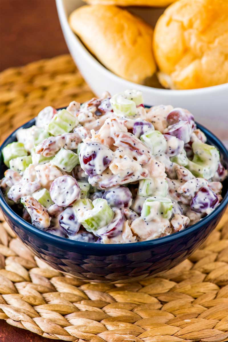 Recipe For Chicken Salad With Grapes
 Chicken Salad with Grapes Homemade Hooplah