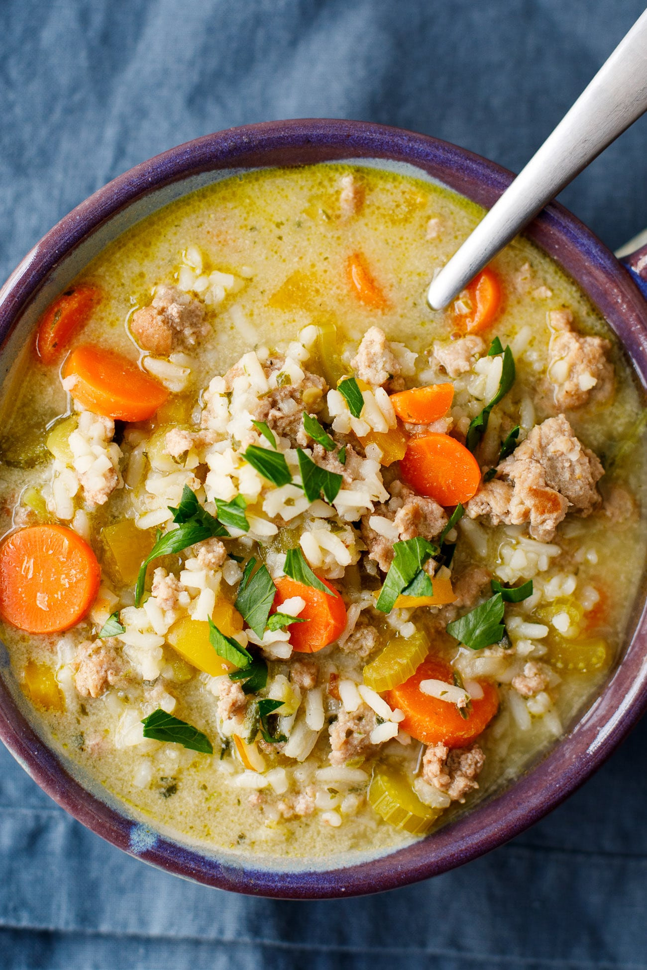 Recipe For Ground Turkey
 Ground Turkey and Rice Soup Recipe Easy Ground Turkey Soup