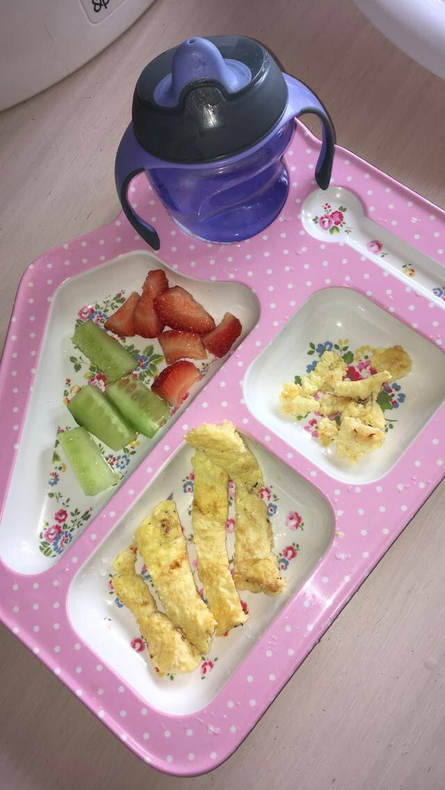 Recipes For 7 Month Old Baby
 Finger food lunch idea for a 7 month old omelette fingers