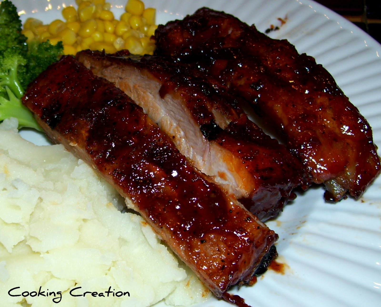 Recipes For Baby Back Pork Ribs
 Baked Baby Back Pork Ribs Recipe — Dishmaps