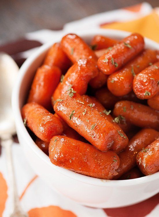 Recipes For Baby Carrots Side Dish
 Thanksgiving Side Dish Glazed Baby Carrots