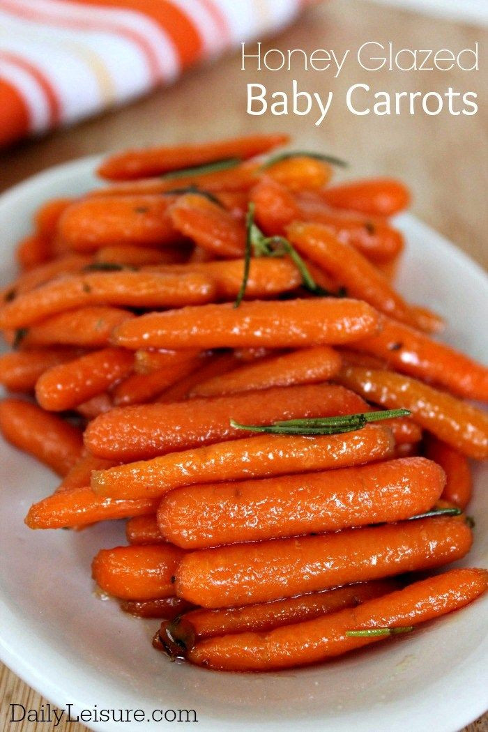 Recipes For Baby Carrots Side Dish
 honey baby carrots With images