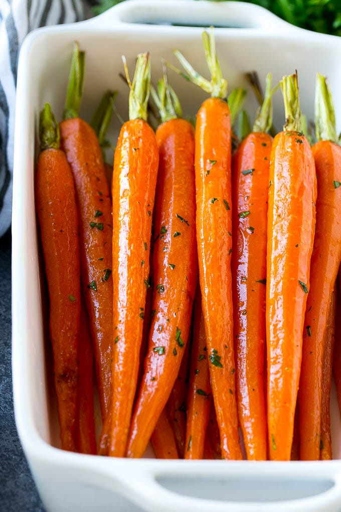 Recipes For Baby Carrots Side Dish
 Honey Roasted Carrots Dinner at the Zoo