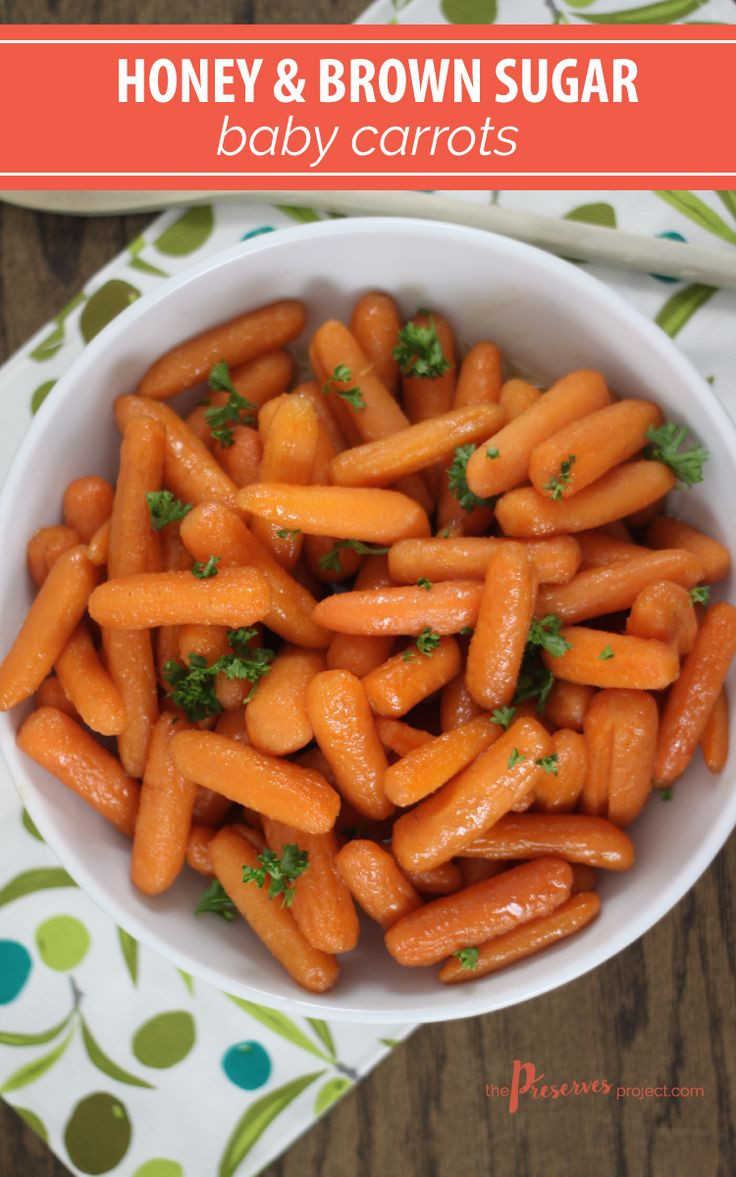 Recipes For Baby Carrots Side Dish
 Honey & Brown Sugar Baby Carrots Recipe