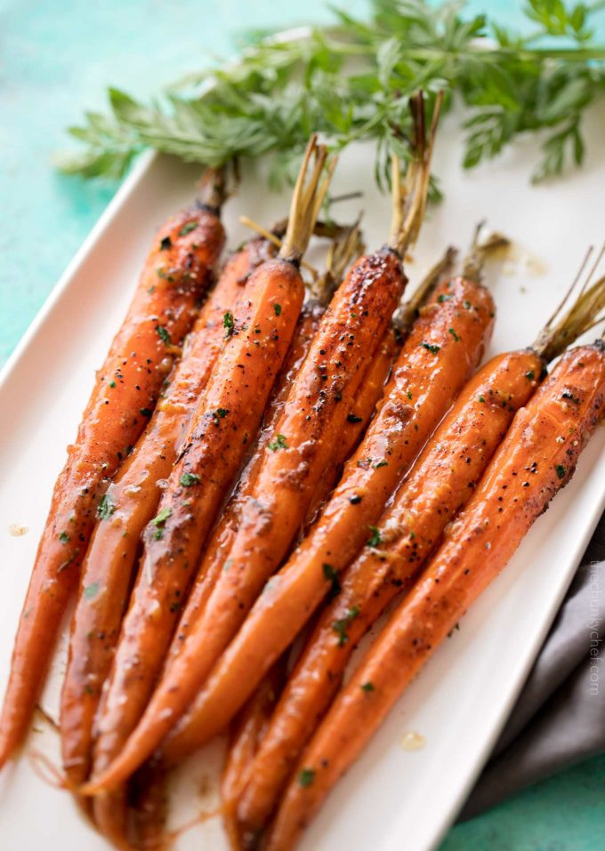 Recipes For Baby Carrots Side Dish
 Slow Cooker Roasted Carrots The Chunky Chef