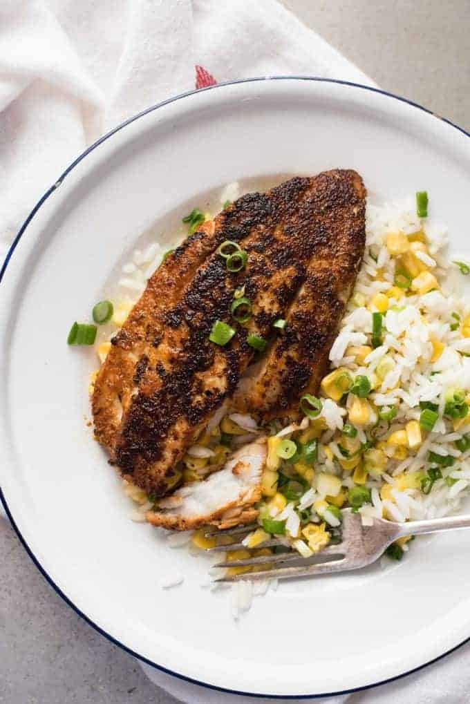 Recipes For Blackened Fish
 Cajun Blackened Fish