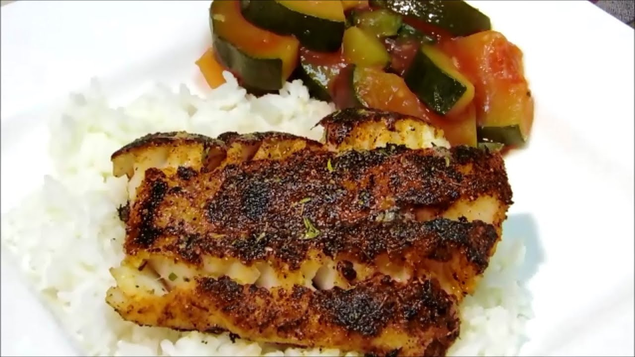 Recipes For Blackened Fish
 Blackened Fish Recipe How To Make Cajun Blackening