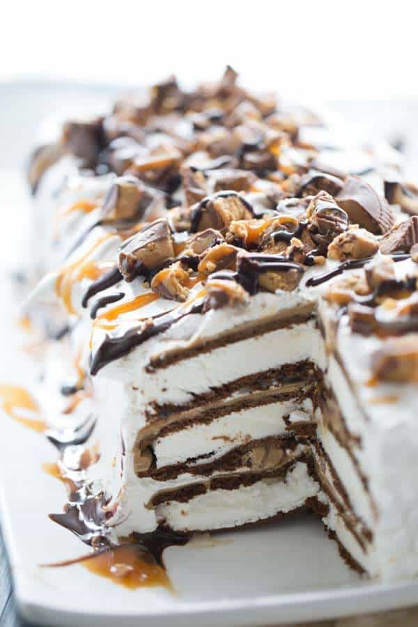 Recipes For Ice Cream Sandwich Cake
 Reese s Ice Cream Cake Recipe Lemons for Lulu