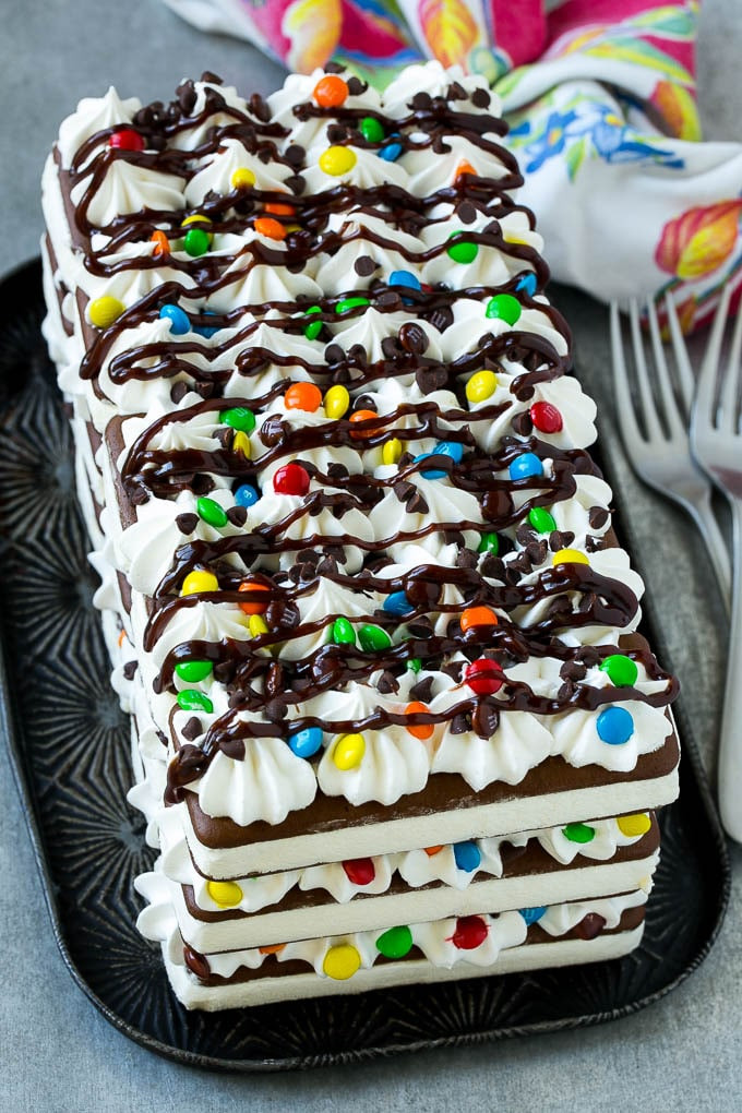 Recipes For Ice Cream Sandwich Cake
 Ice Cream Sandwich Cake Dinner at the Zoo