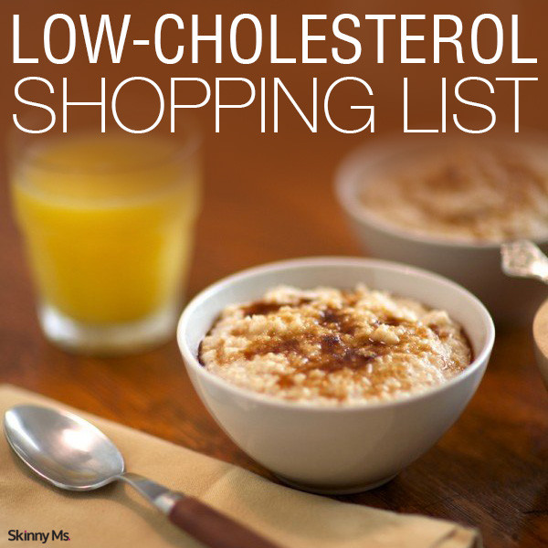 Recipes For Low Cholesterol
 Low Cholesterol Shopping List