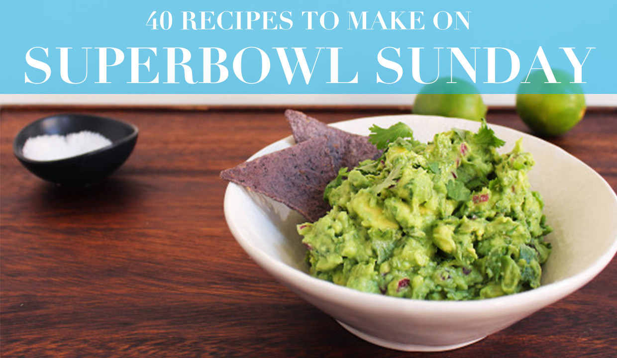 Recipes For Super Bowl Sunday
 Superbowl Sunday Recipes