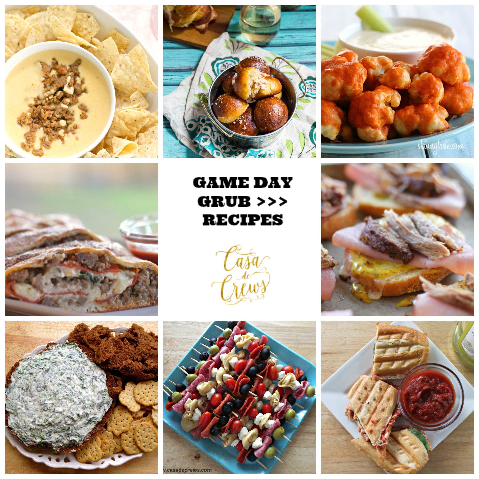 Recipes For Super Bowl Sunday
 Super Bowl Sunday What to Eat Casa de Crews