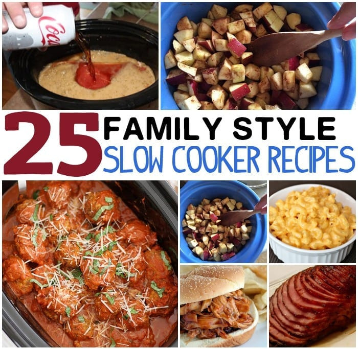 Recipes Kids Will Eat
 25 Family Slow Cooker Recipes