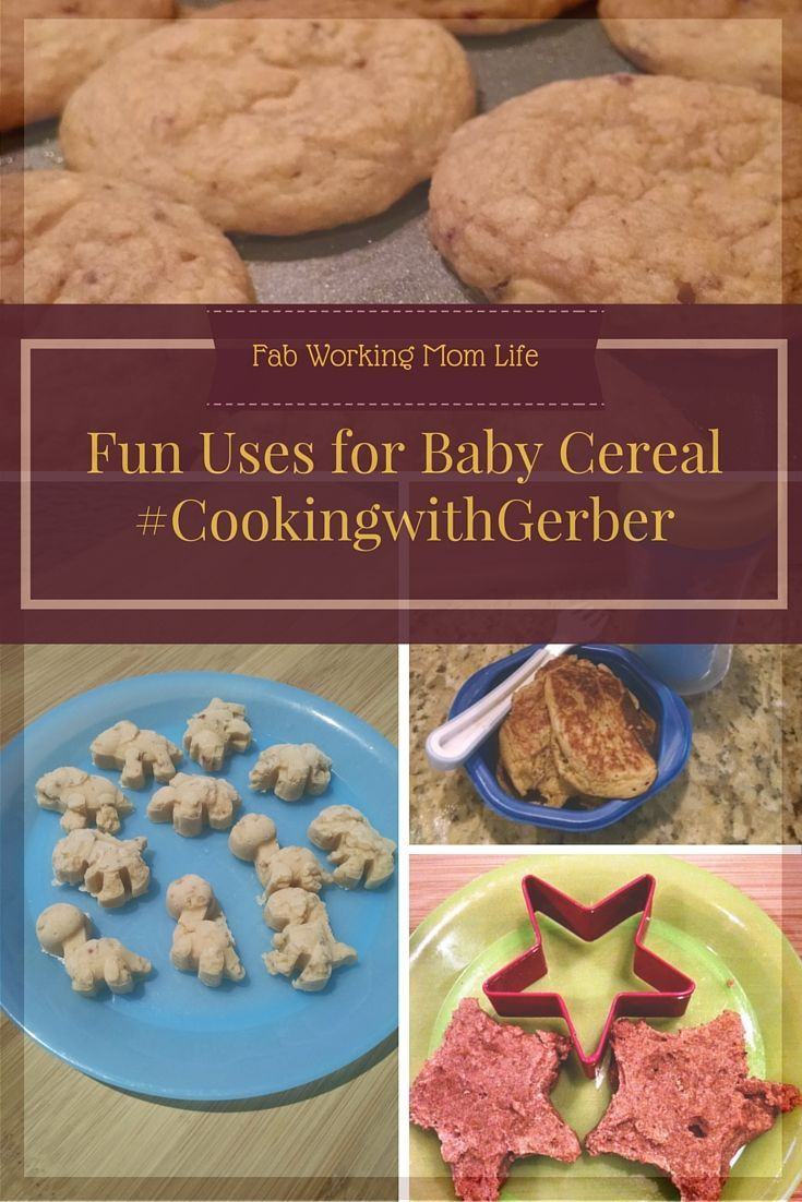Recipes Using Baby Cereal
 Fun Uses for Baby Cereal
