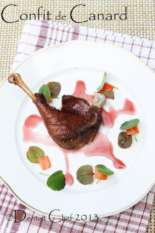 Recipes Using Duck Confit
 Duck Confit with Crispy Skin and Reduced Wine Sauce