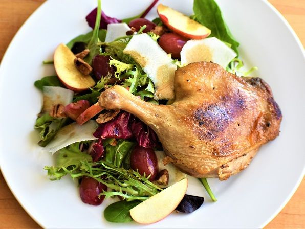 Recipes Using Duck Confit
 Autumn Duck Confit Salad Recipe