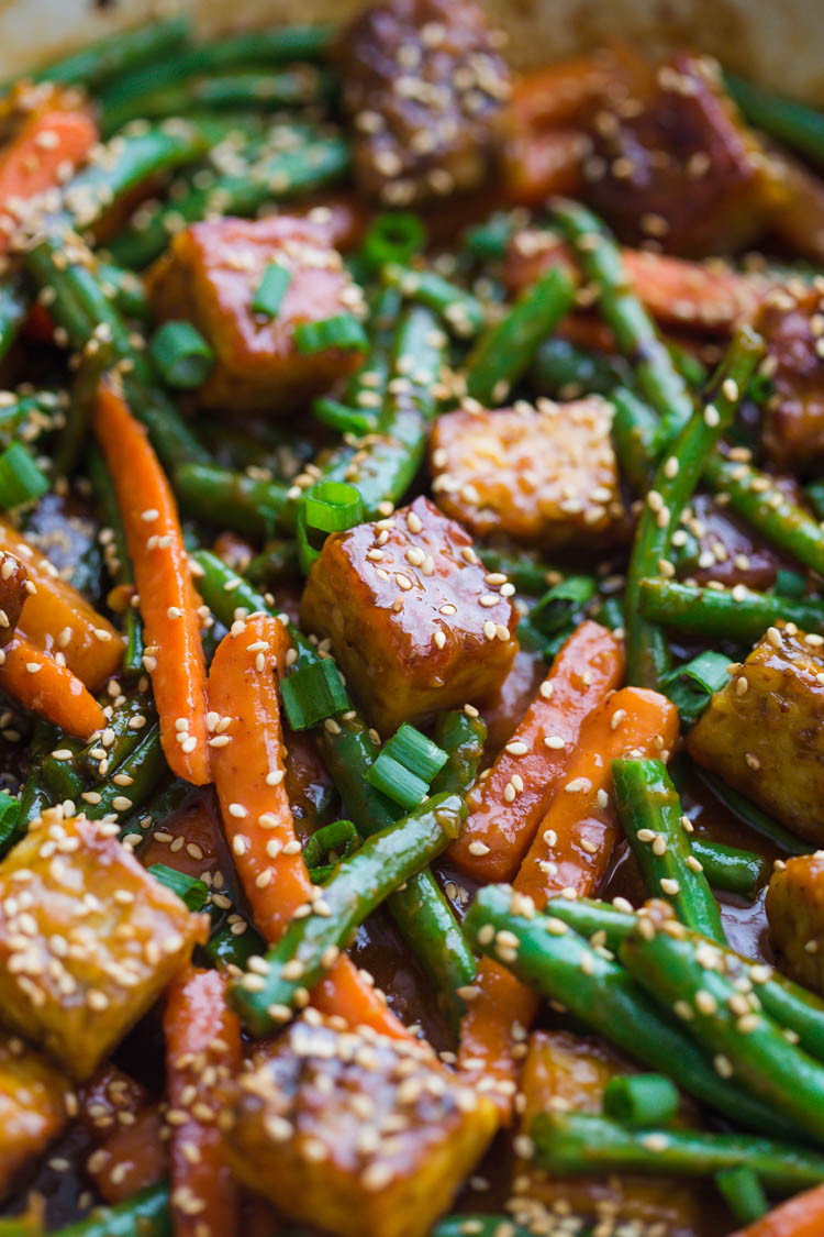 Recipes Using Tempeh
 Sesame Ginger Tempeh Stir Fry