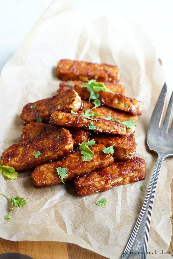 Recipes Using Tempeh
 Easy Baked BBQ Tempeh Yummy Mummy Kitchen