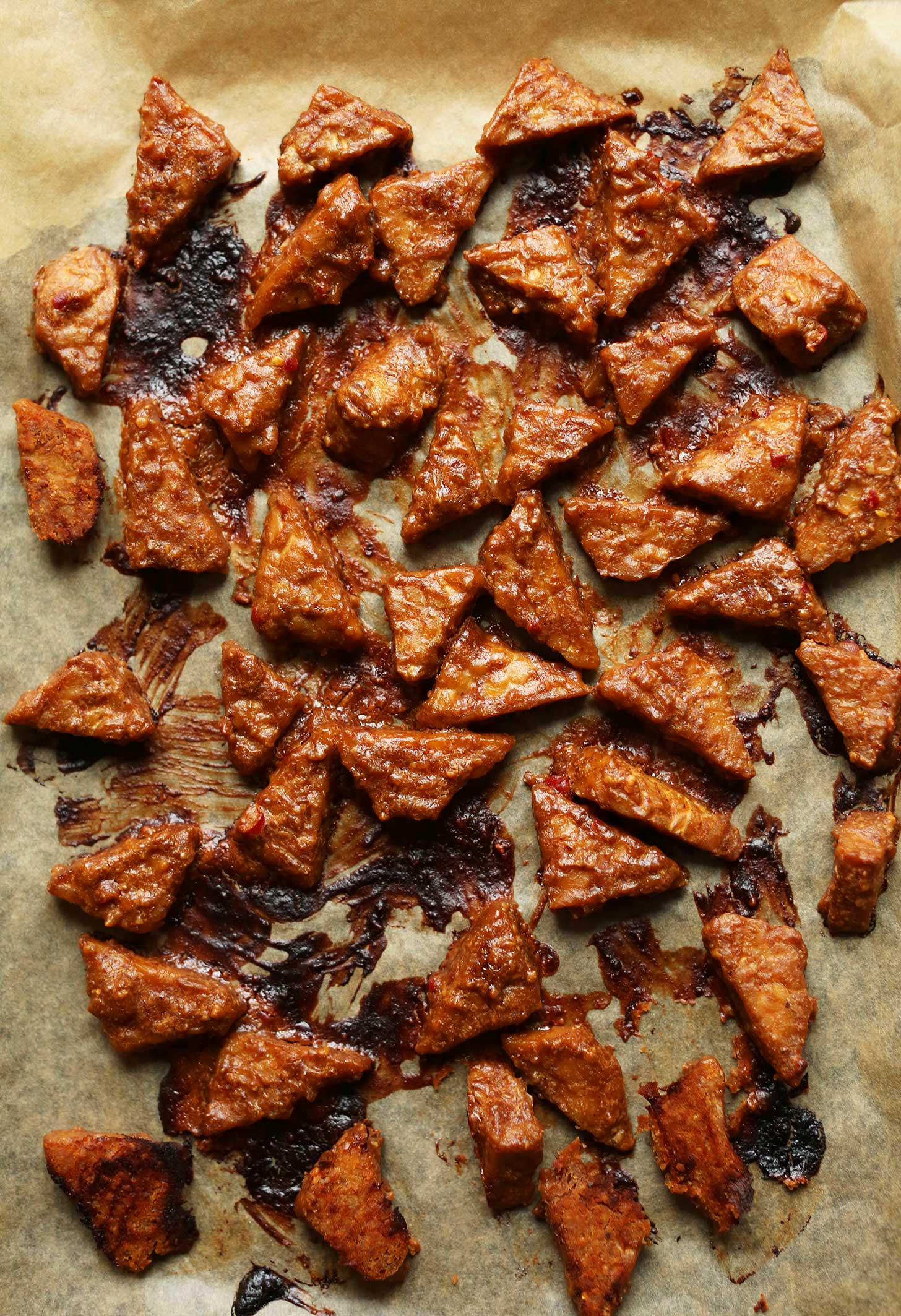 Recipes Using Tempeh
 Marinated Peanut Baked Tempeh