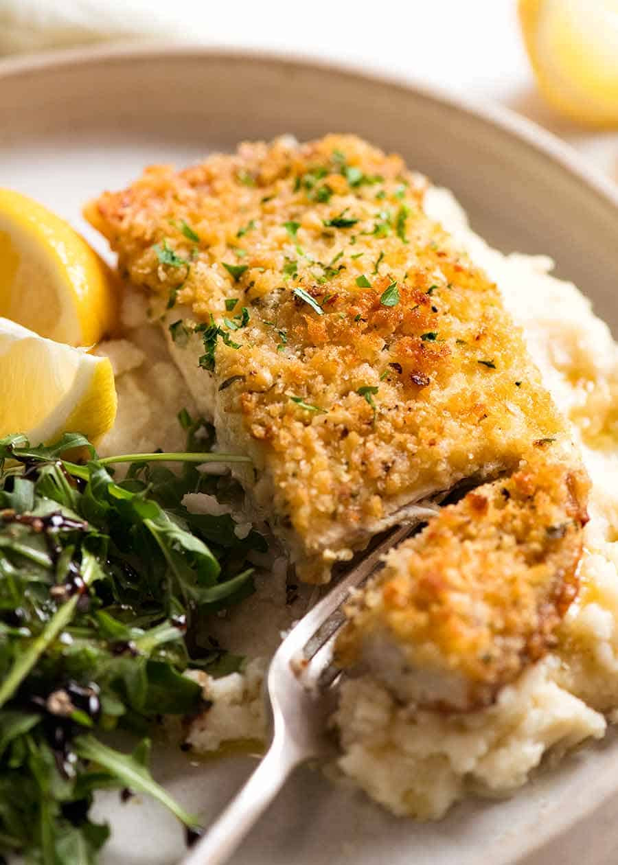 Recipes With Fish
 Emergency EASY Fish recipe Parmesan Crumbed Fish