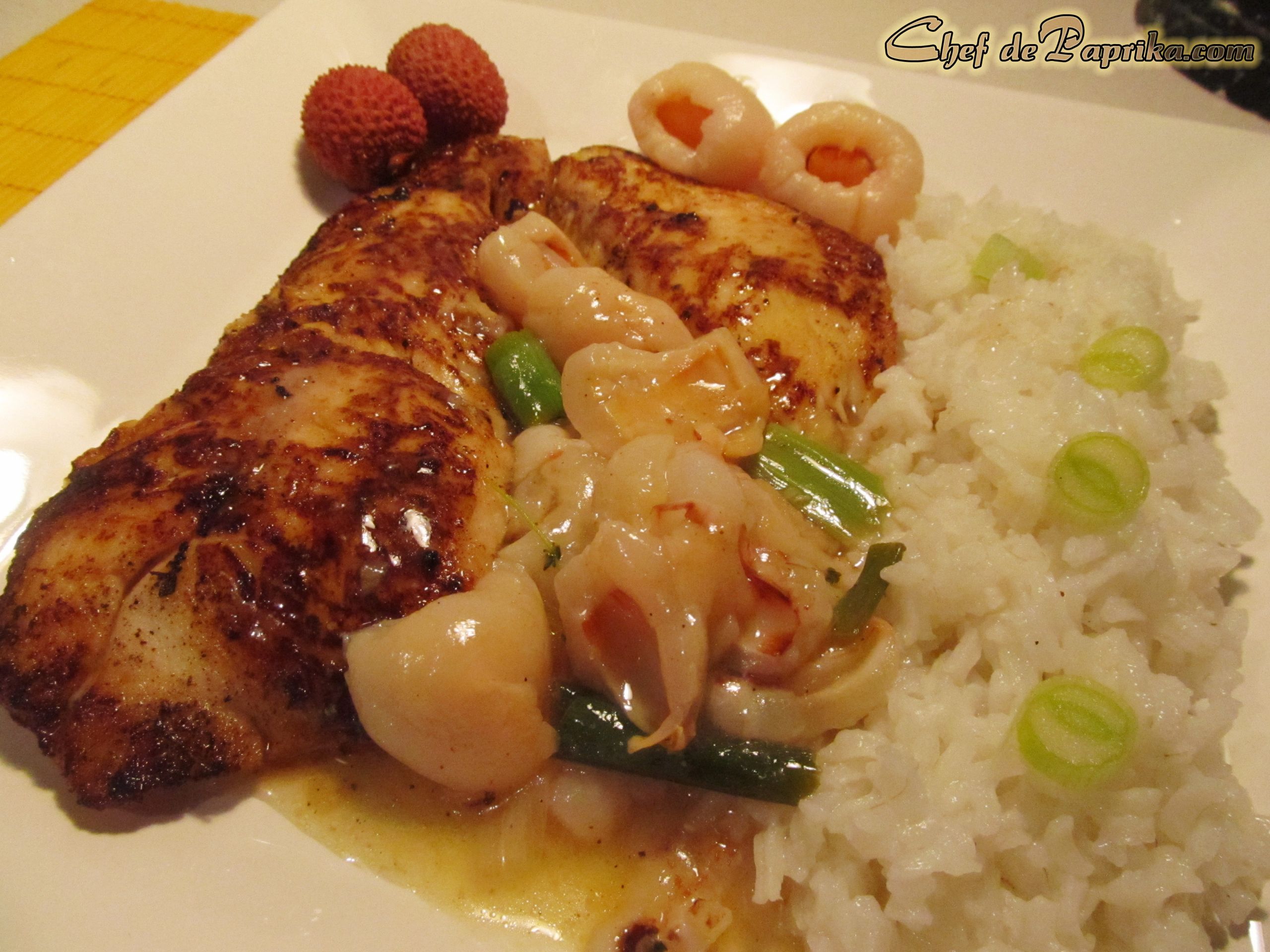 Recipes With Fish
 Asian Fish Recipe Perch with Lychee Sauce