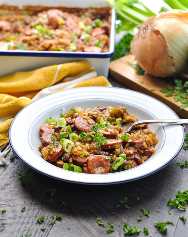 Red Beans And Rice With Sausage
 Dump and Bake Sausage Red Beans and Rice Casserole The