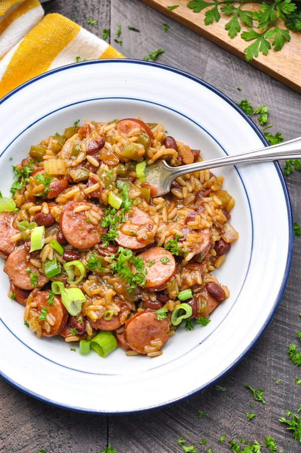 Red Beans And Rice With Sausage
 Dump and Bake Sausage Red Beans and Rice Casserole The