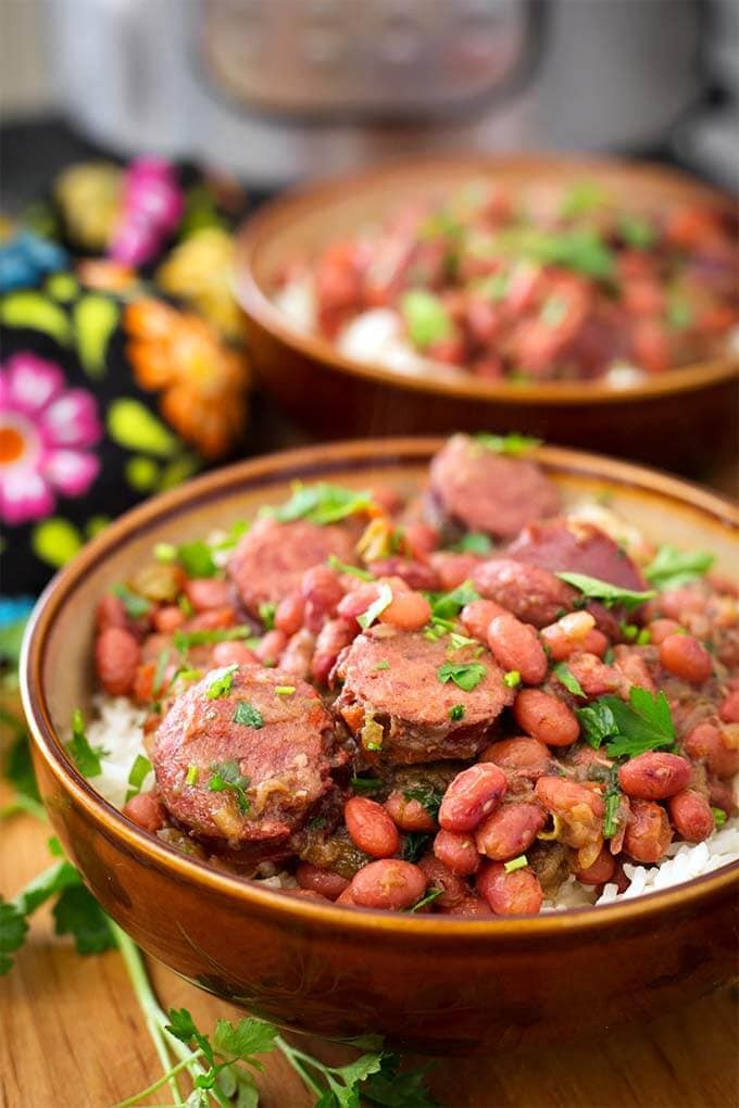 Red Beans And Rice With Sausage
 Instant Pot Red Beans and Rice with Sausage